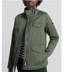 NWT Superdry 3-in-1 M65 Womens sz 6 Thyme Jacket Coat